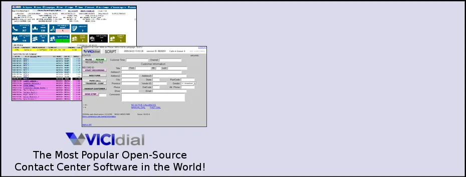 VICIdial is the Most Popular Open-Source Contact Center